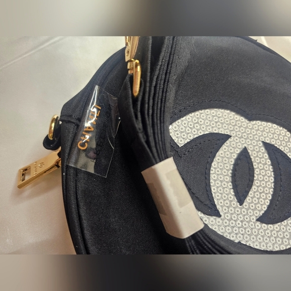 NWT Chanel Precision CC Circular Bag with Strap! - Picture 6 of 9